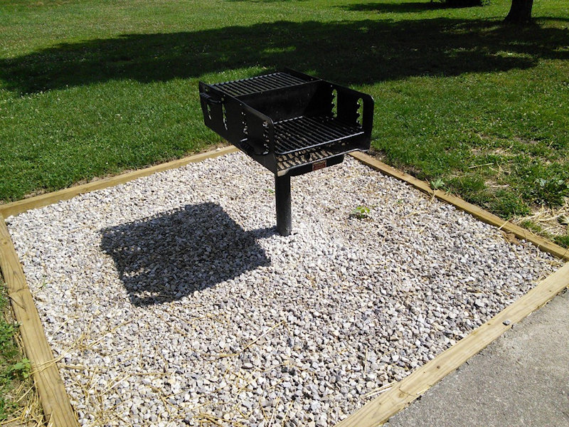 a black park grill
